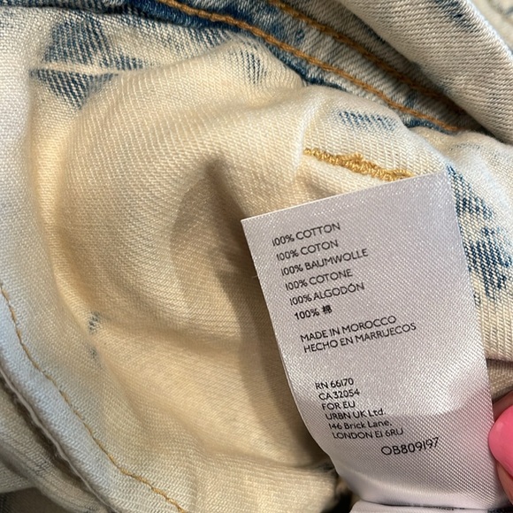 NWT Free People Jones tie-dyed denim jacket size XS - Picture 8 of 8